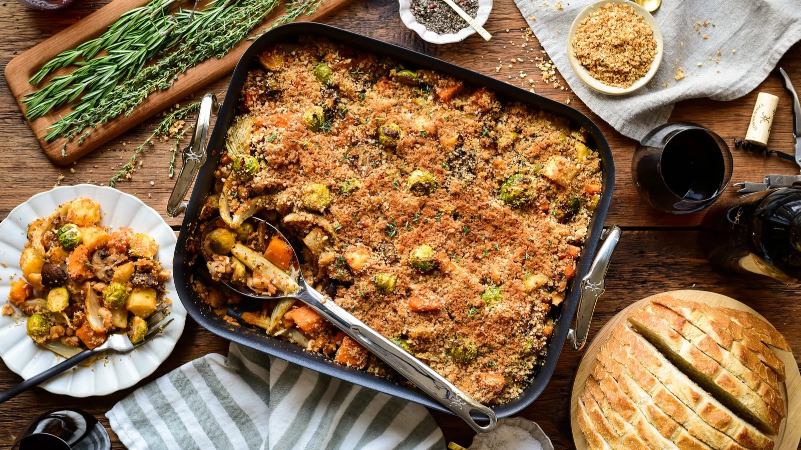 Image of Winter Vegetable Cassoulet with White Beans