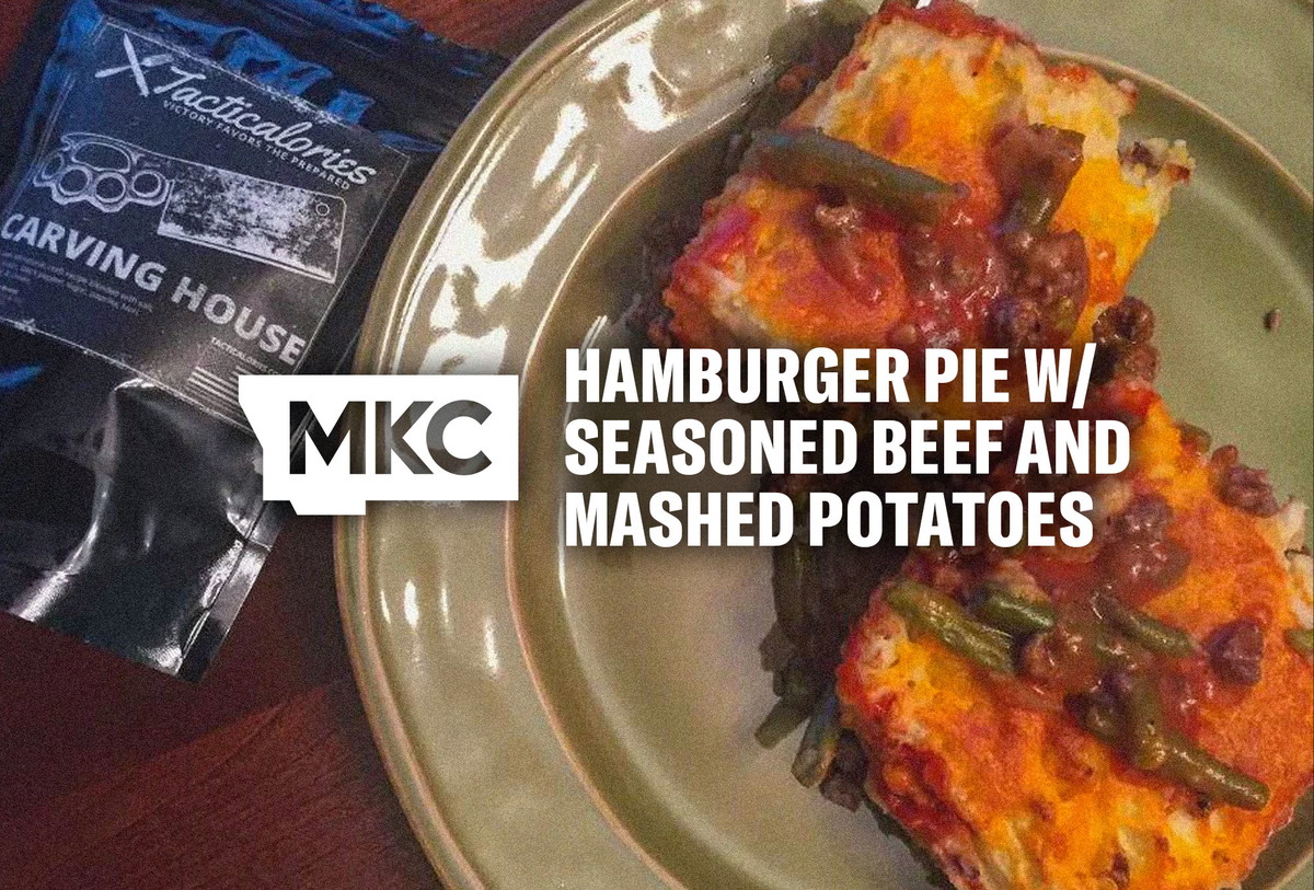 Hamburger Pie With Seasoned Beef and Mashed Potatoes