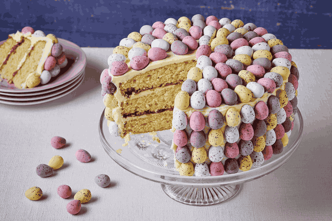 Easy Easter Egg Cake Recipe