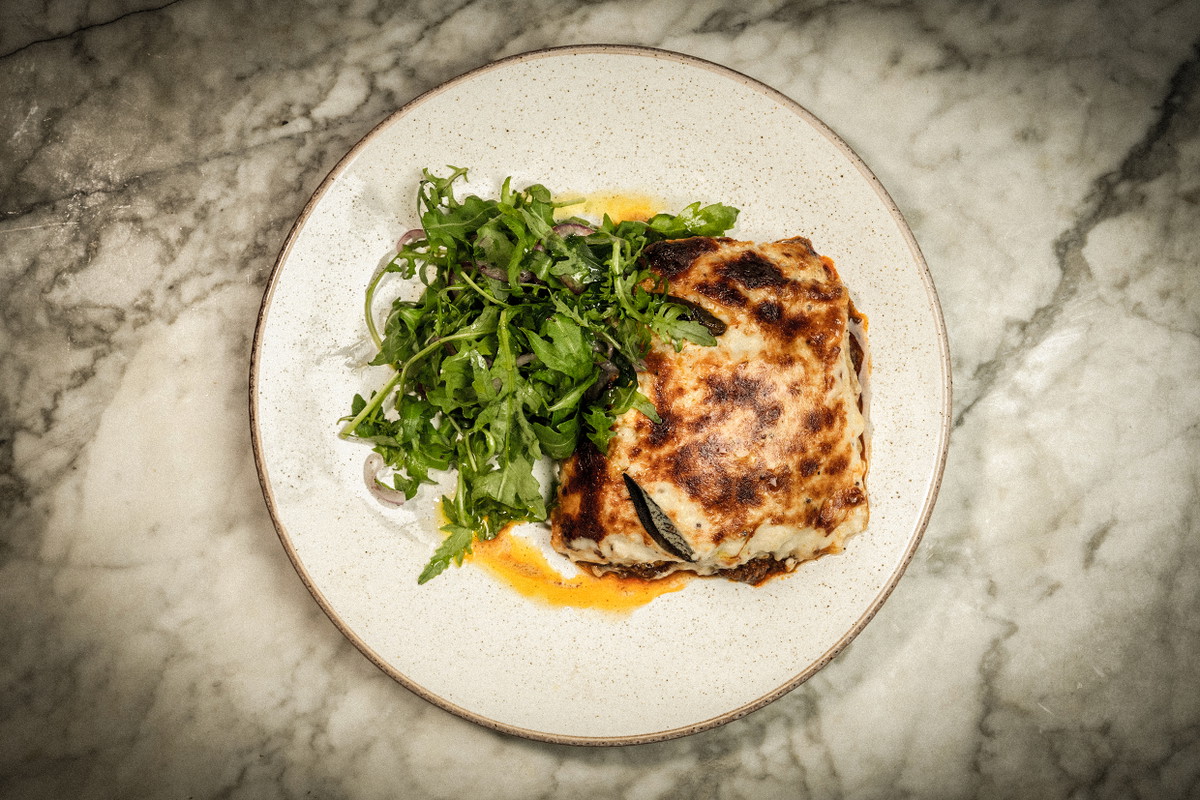 Venison lasagne (Hunter's lasagne)