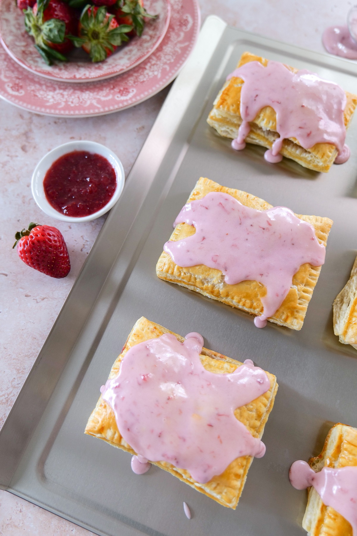 Strawberry Puff Pastry