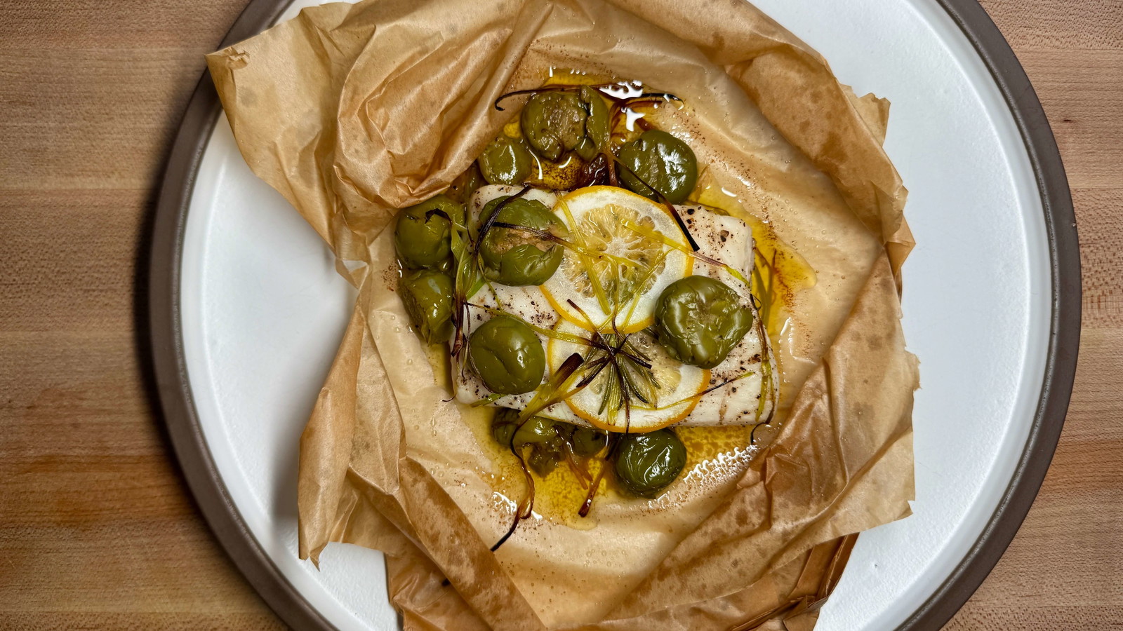 Image of Halibut en Papillote by Chris Cosentino
