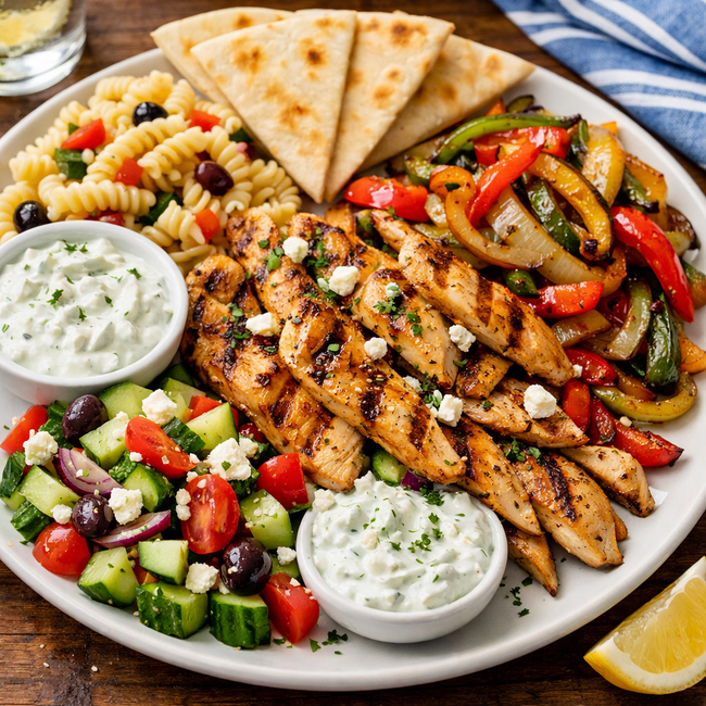 Lemon Oregano Chicken Strips