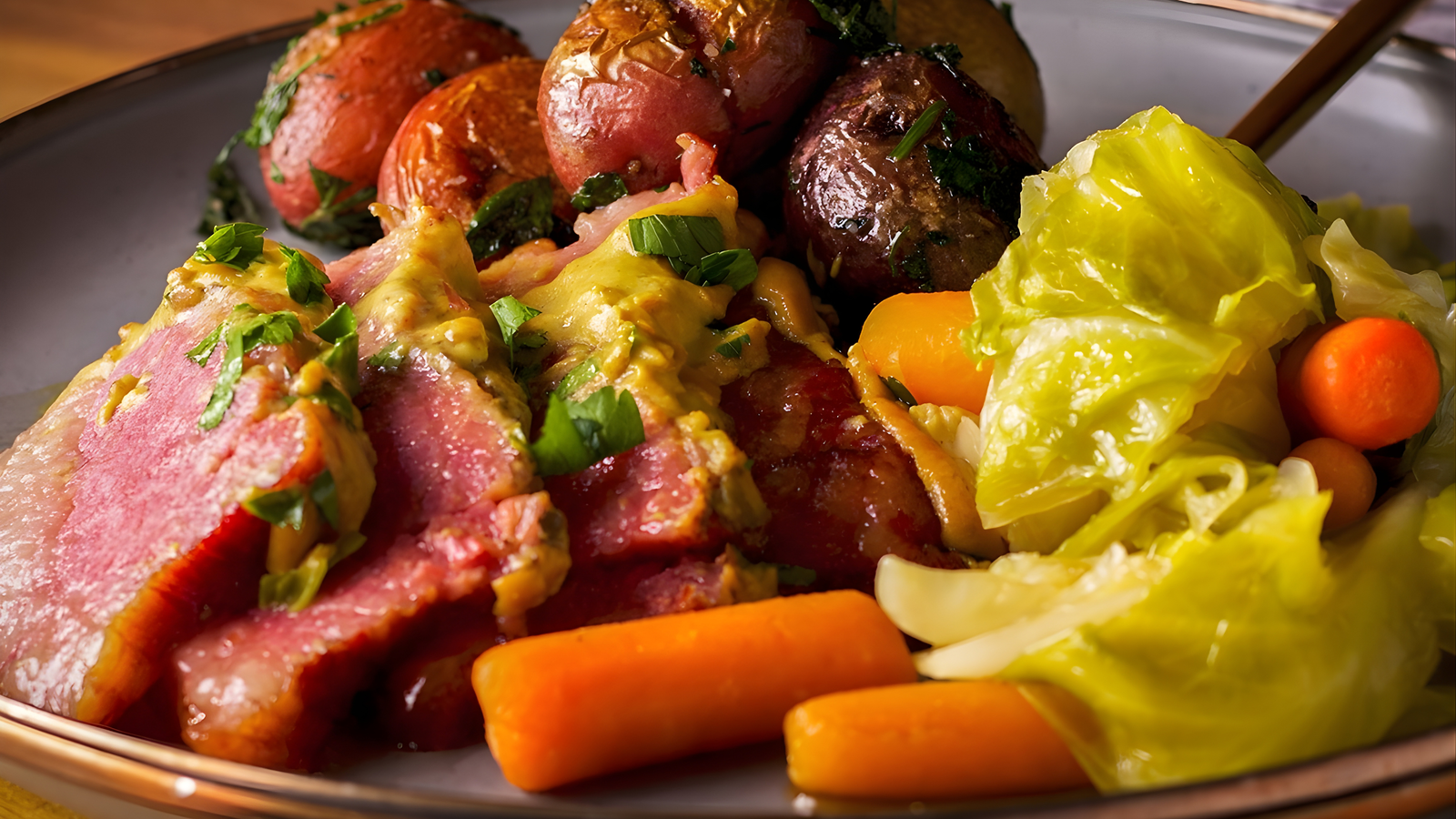 Image of Tri Tip Corned Beef & Cabbage