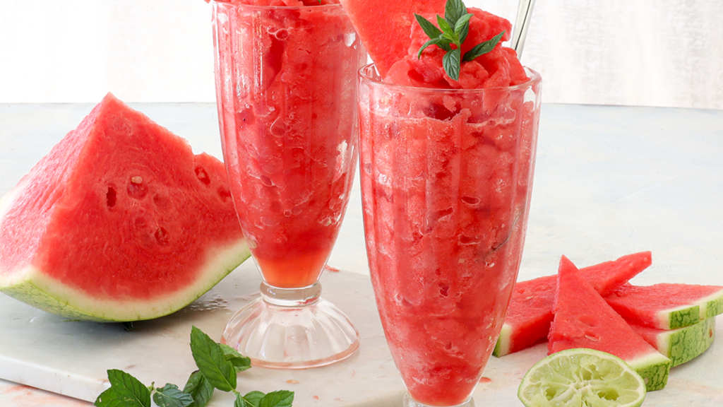 Image of Summer loving watermelon slushy recipe