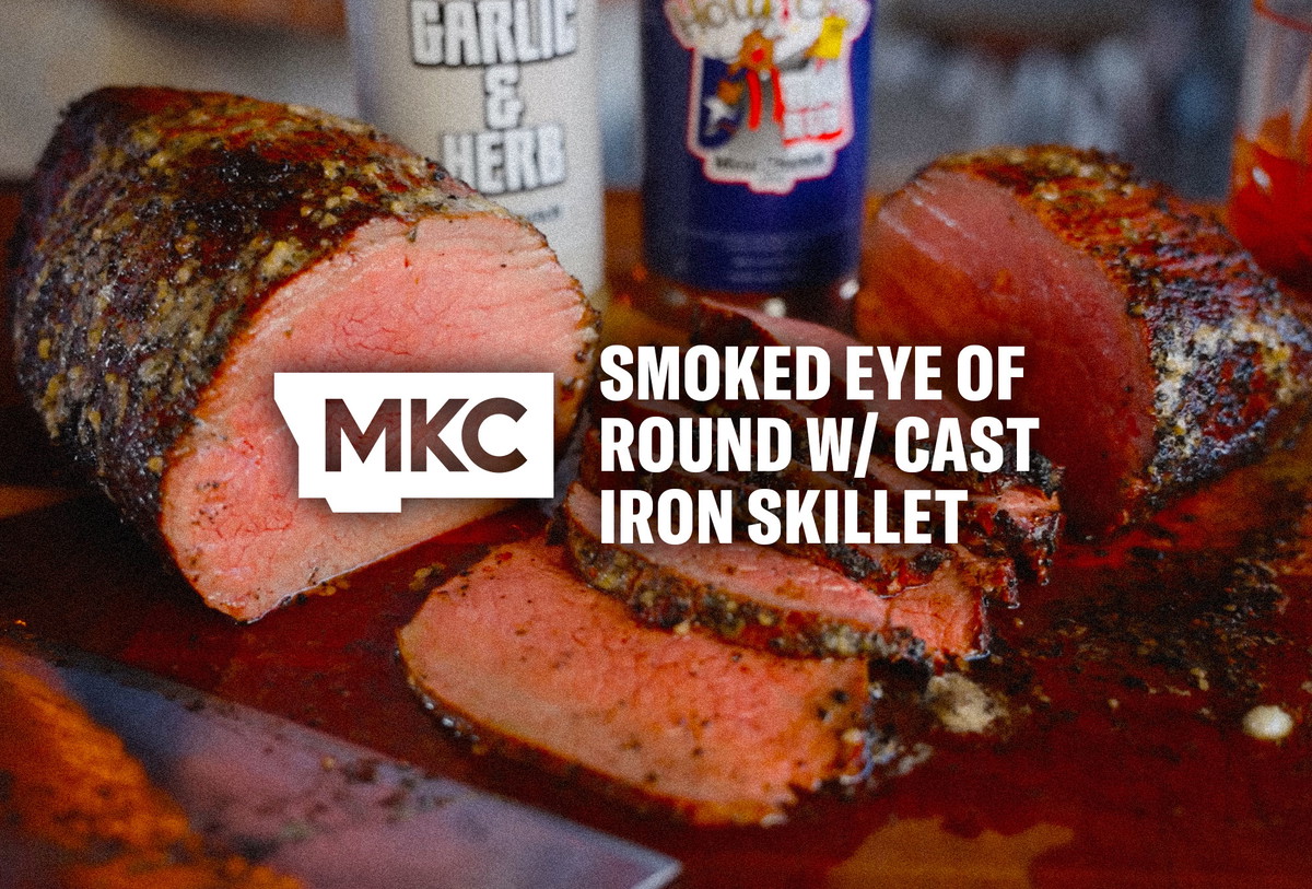 Smoked Eye of Round Recipe With a Cast Iron Sear