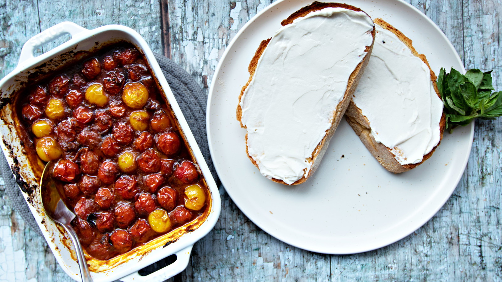 Jollof Baked Cherry Tomatoes