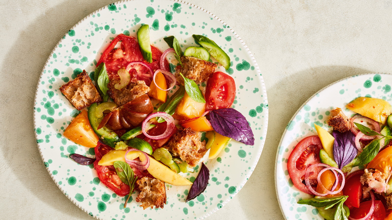 Panzanella con Mango e Lime