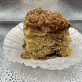 Cinnamon Streusel Coffee Cake with Maple Sugar