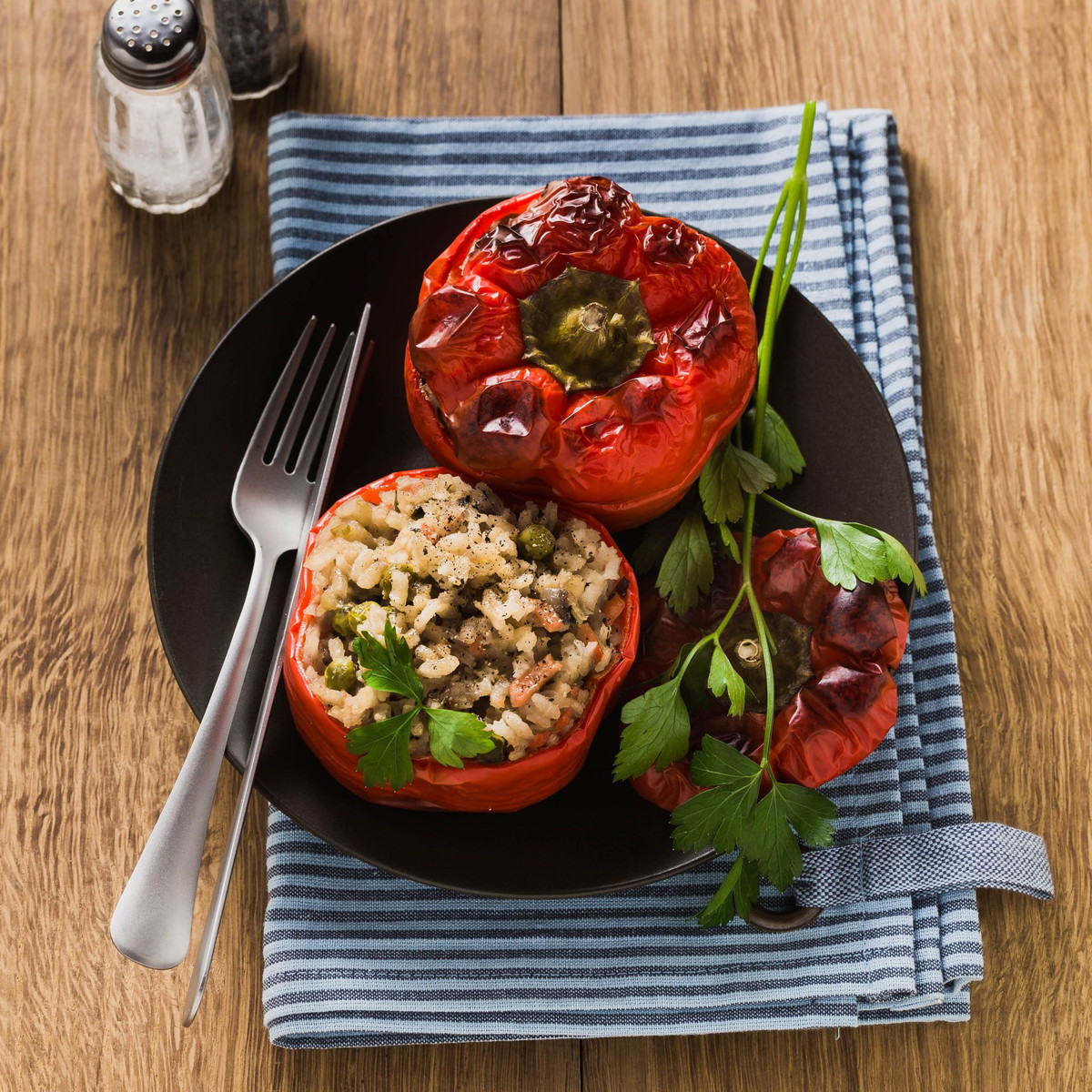 Vegan Stuffed Bell Peppers