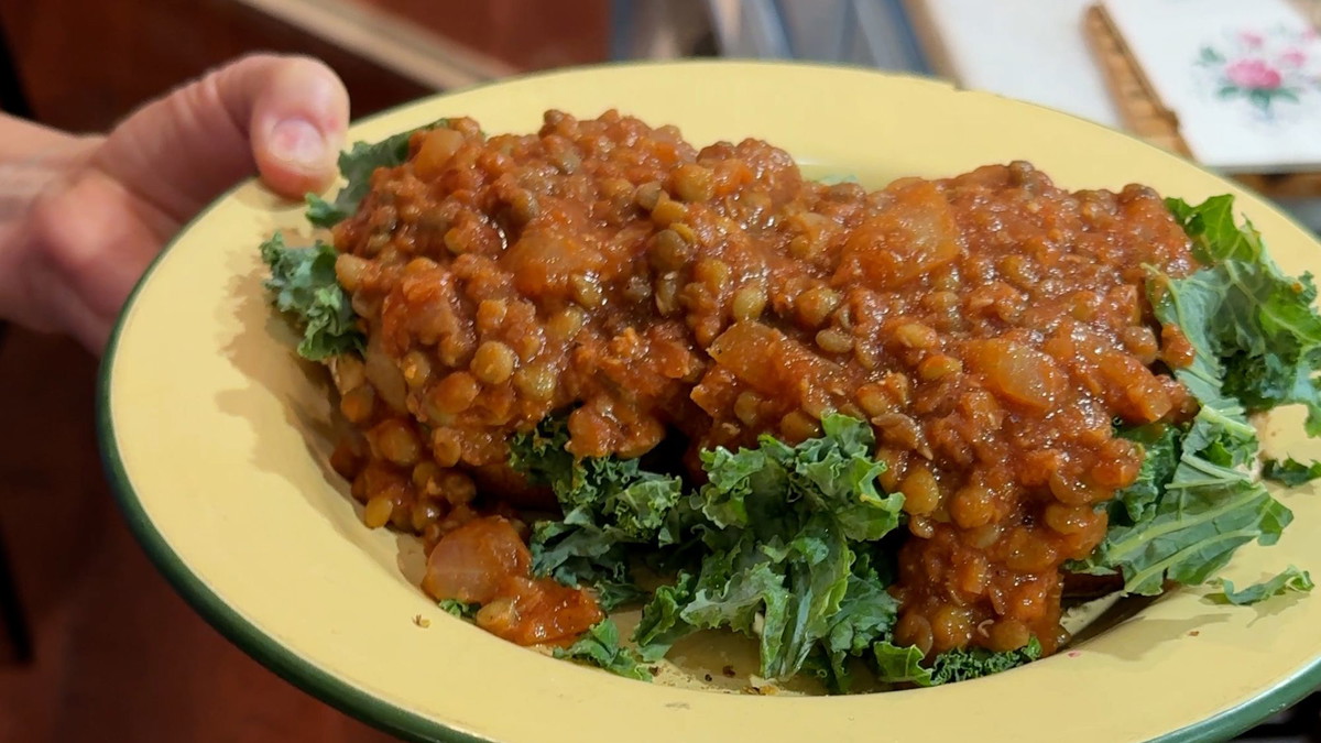 Lentil Sloppy Jill's
