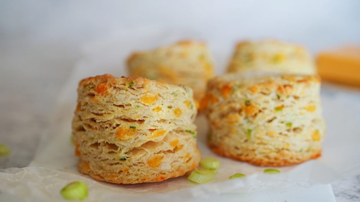 Cheddar & Green Onion Scones