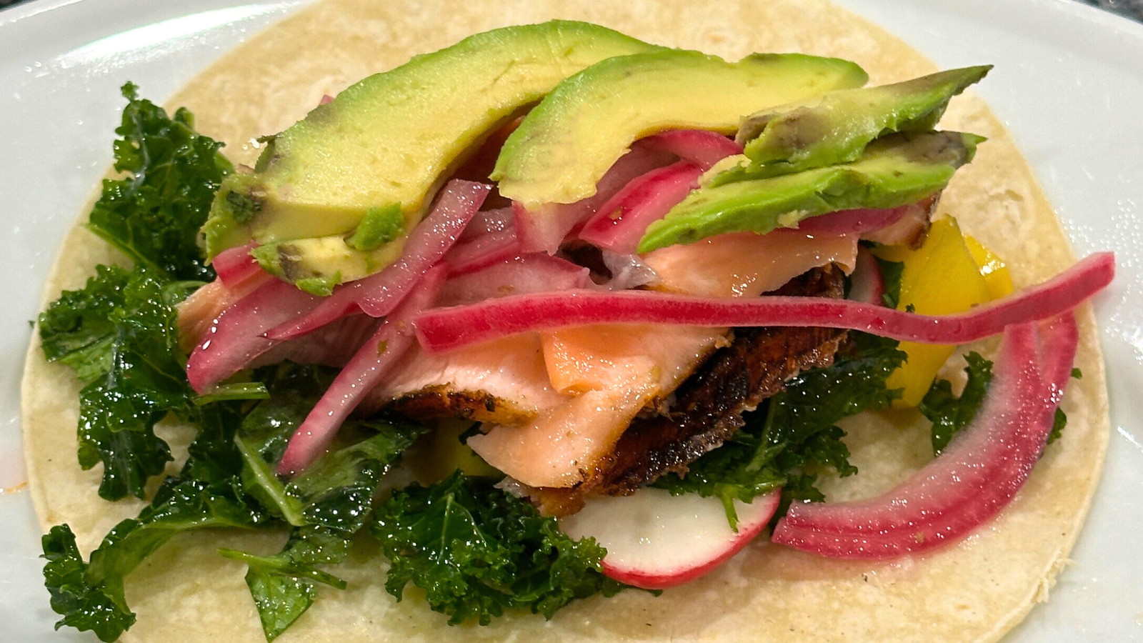 Image of Blackened Salmon Tacos