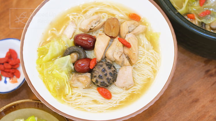 Image of Boil the noodles in a separate pot for 2-3 minutes...