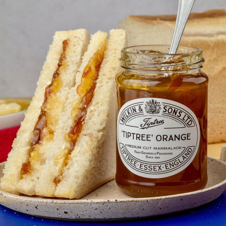 Image of Cut into triangles and serve with a cup of tea.