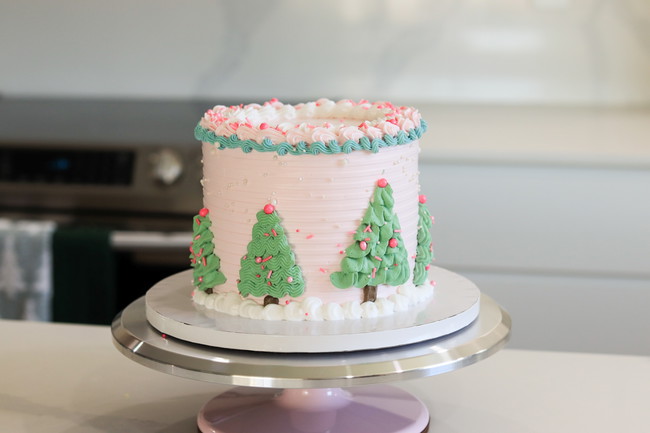 Image of Kootek Pastel Winter Wonderland Cake