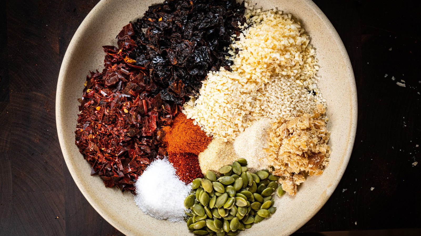 Salsa Macha Crunch Clásica Ingredientes