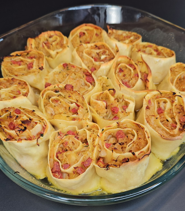 Image of Schwäbische Krautkrapfen aus dem Ofen