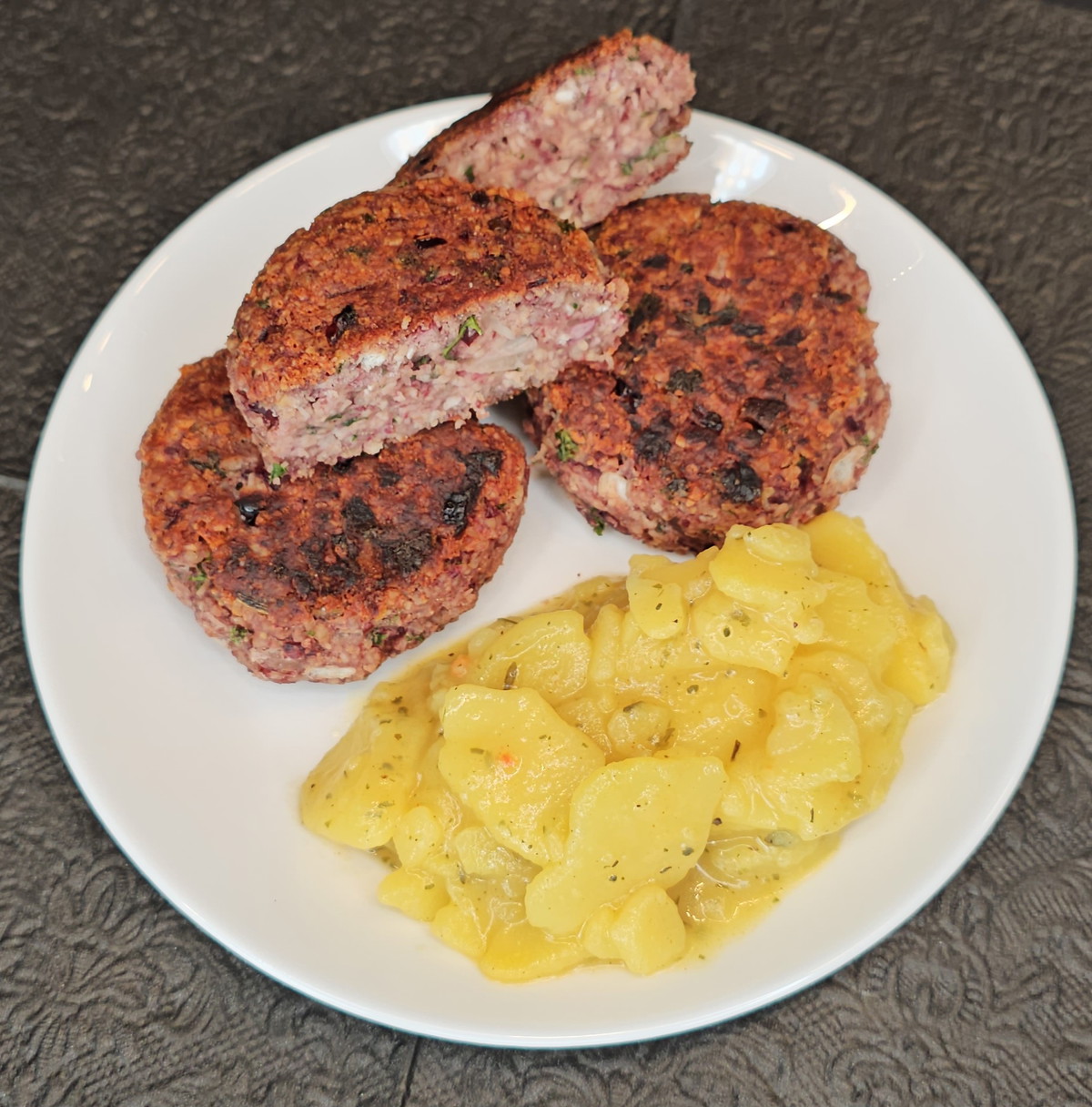 Kidneybohnen-Frikadellen – Bohnaküchla