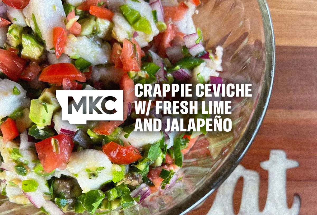 Crappie Ceviche Recipe With Fresh Lime and Jalapeño