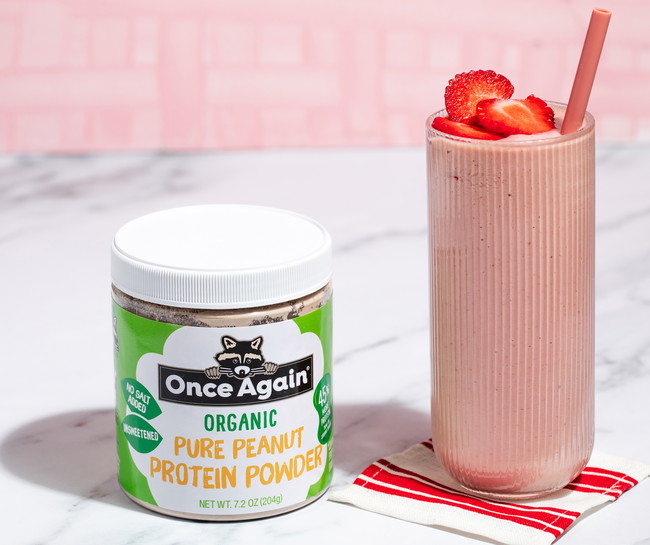 Image of Strawberry-Mango Protein Smoothie