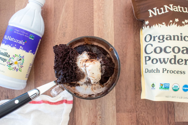 Image of Flourless Chocolate Mug Cake