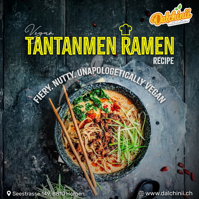 Image of Vegan Tantanmen Ramen (Tan Tan Ramen) Recipe