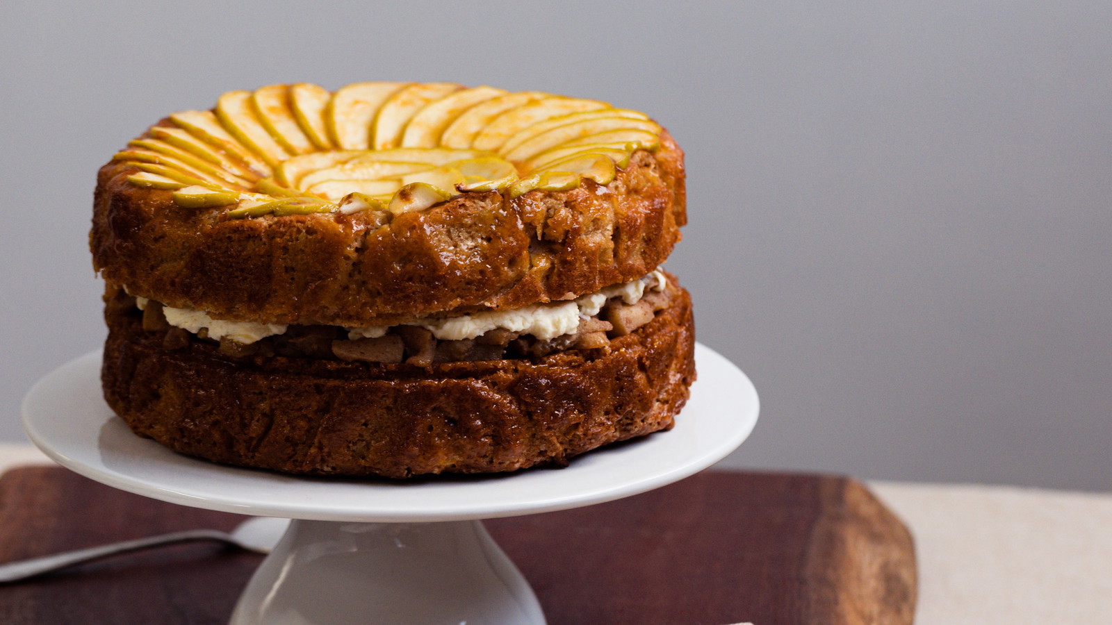 Image of Triple-Layered Apple Cake