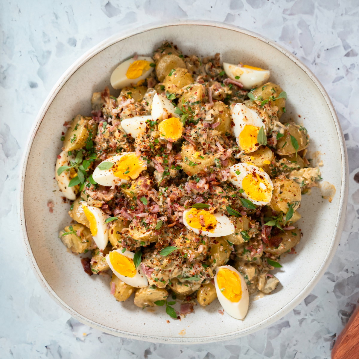 Maple Bacon Potato Salad