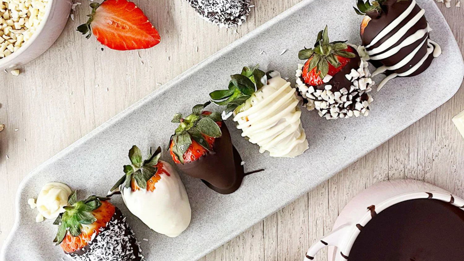 Image of Fresas con chocolate: receta y toppings para decorarlas