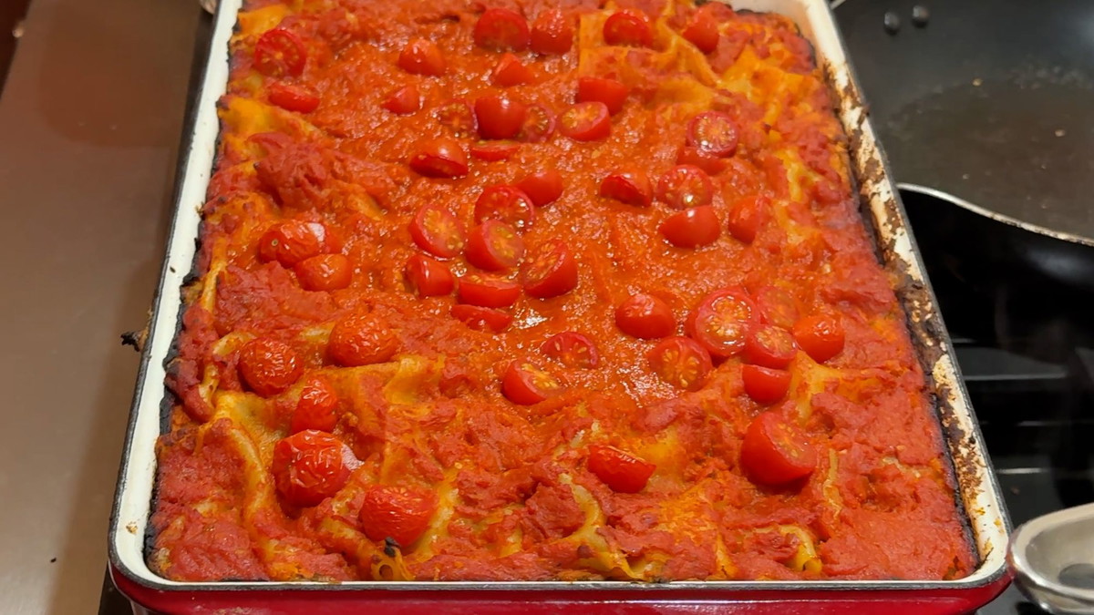 Sweet Potato Lasagna with Cashew Ricotta