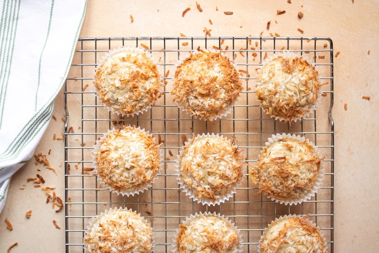 Image of Bake for 18 mins or until toothpick comes out clean....