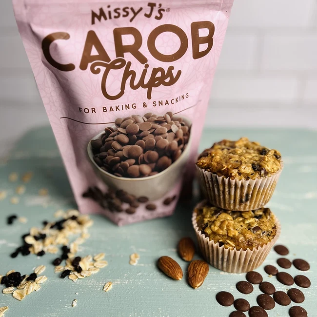 Image of CAROB BREAKFAST MUFFINS