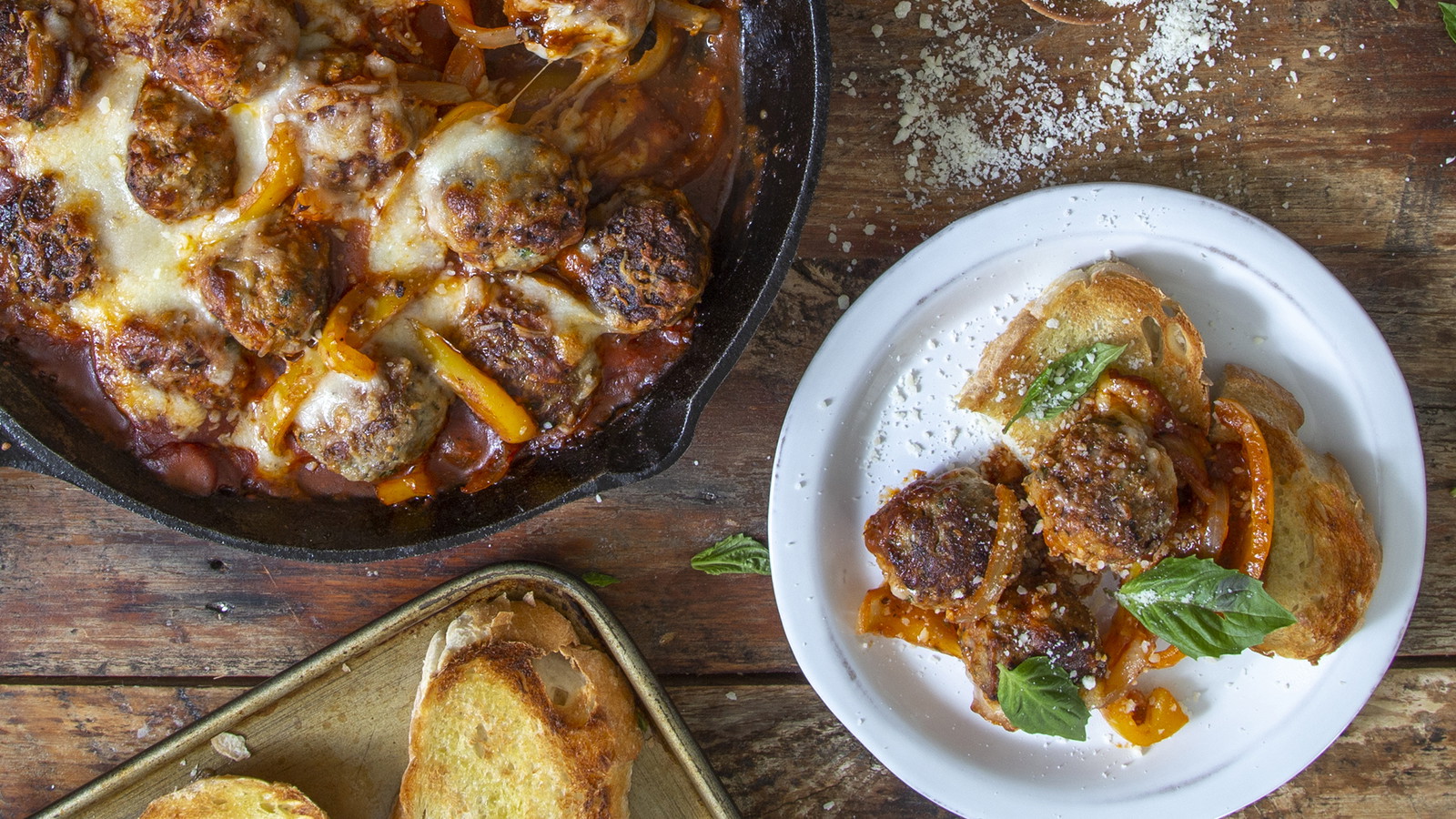 Meatball Skillet Bake