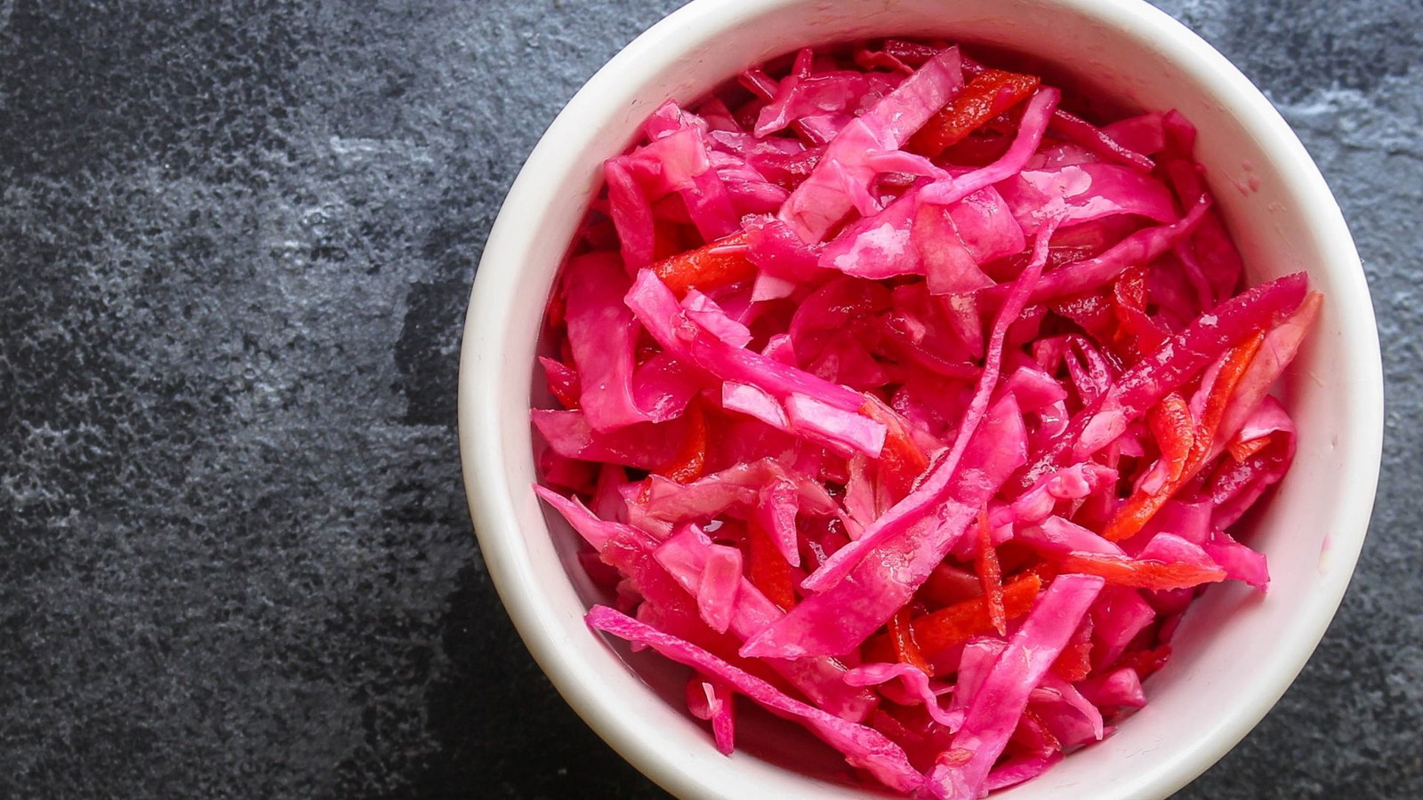 Quick-Pickled Cabbage with Cherry Vinegar