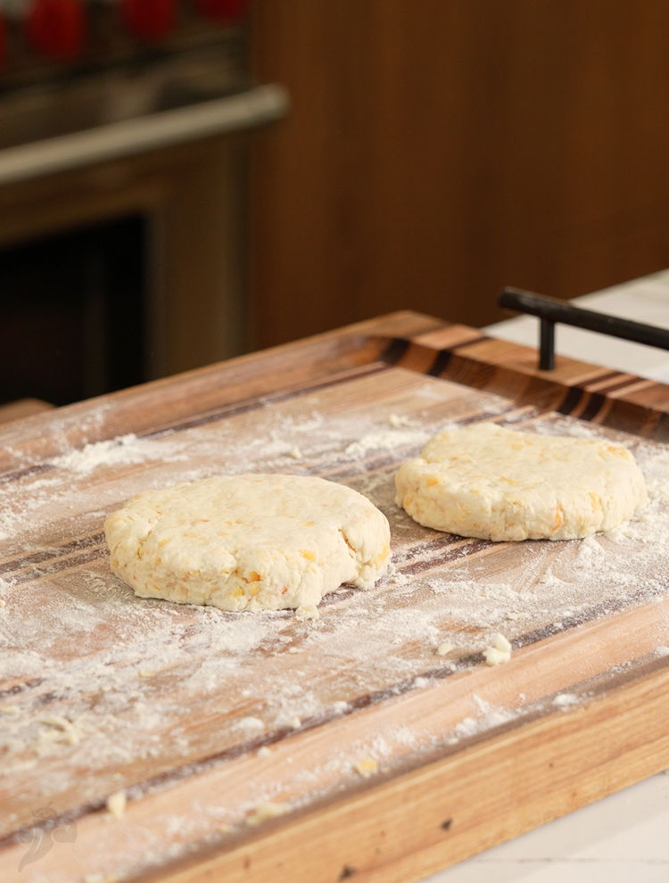 Image of Use a your preferred cutter or drinking glass to cut...