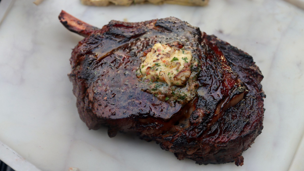 Image of Open-Flame Ribeye with Chicago Fire Butter