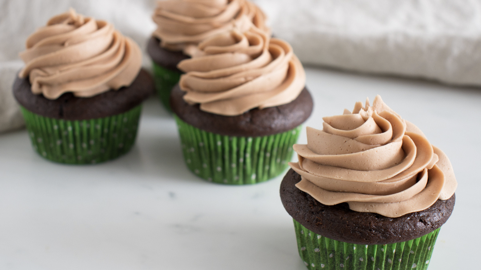 Image of Chocolate Stout Cupcakes with Raspberry Balsamic Frosting
