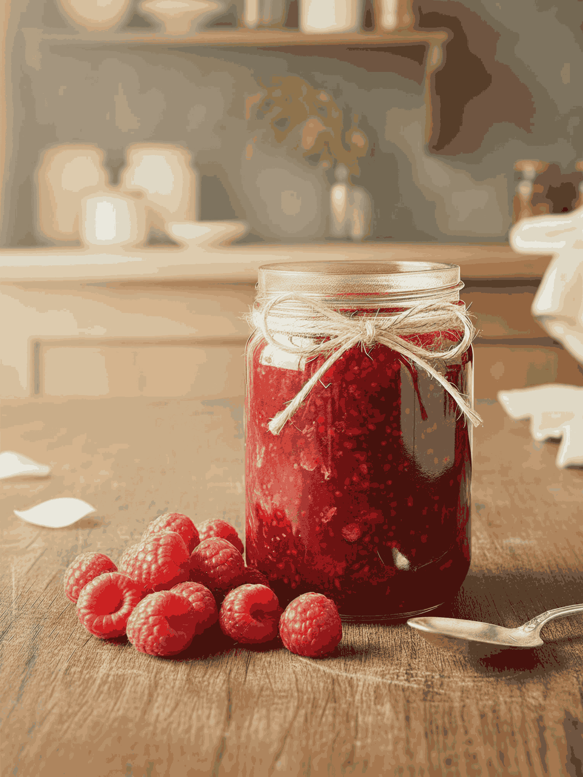 Raspberry & Rosewater Jam Recipe