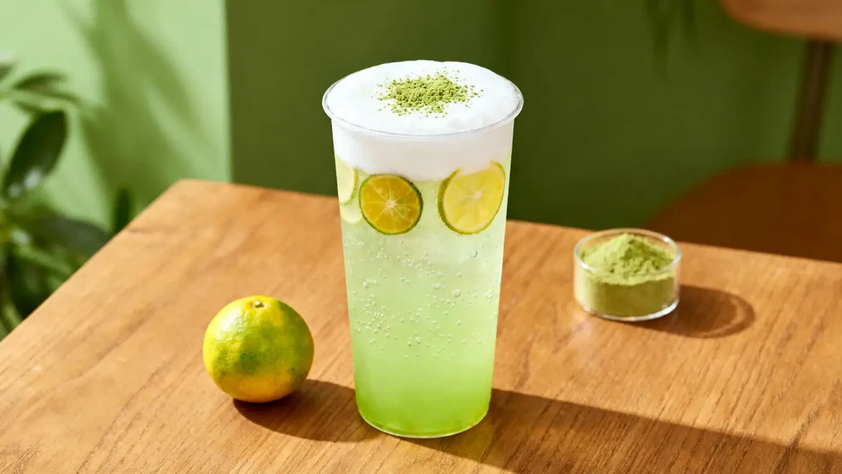 Ricetta rinfrescante Matcha yuzu