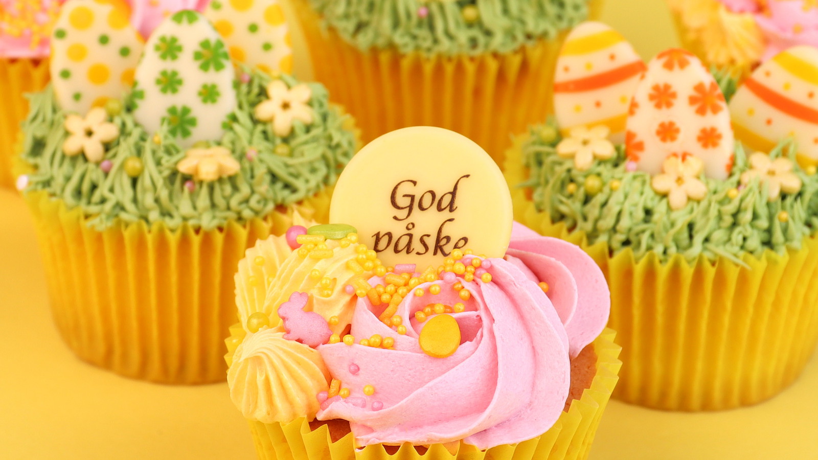 Påske Cupcakes