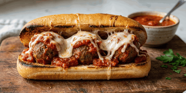Image of Buck's Meatball Parm Roll