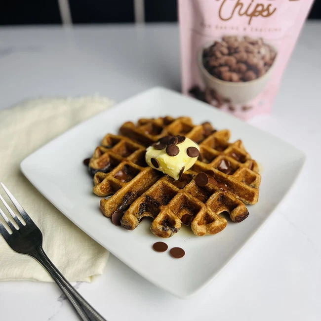 Image of CAROB PROTEIN WAFFLES