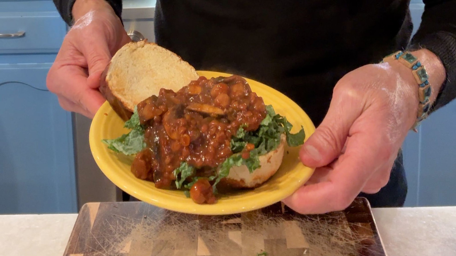 Image of Quick Sloppy Jills with Spiced Lentil Chili