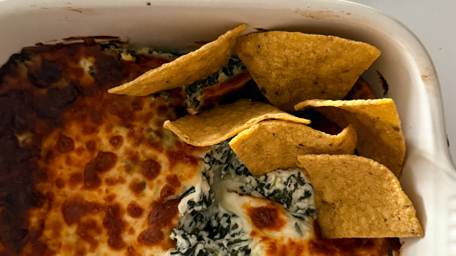 Spinach Ricotta Dip with MASA Hatch Chile 