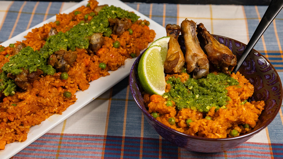 Authentic African Jollof Rice