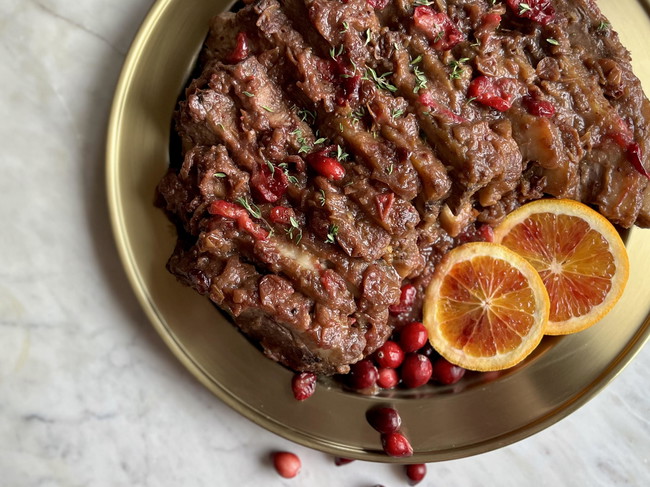 Image of Cranberry Mustard Brisket