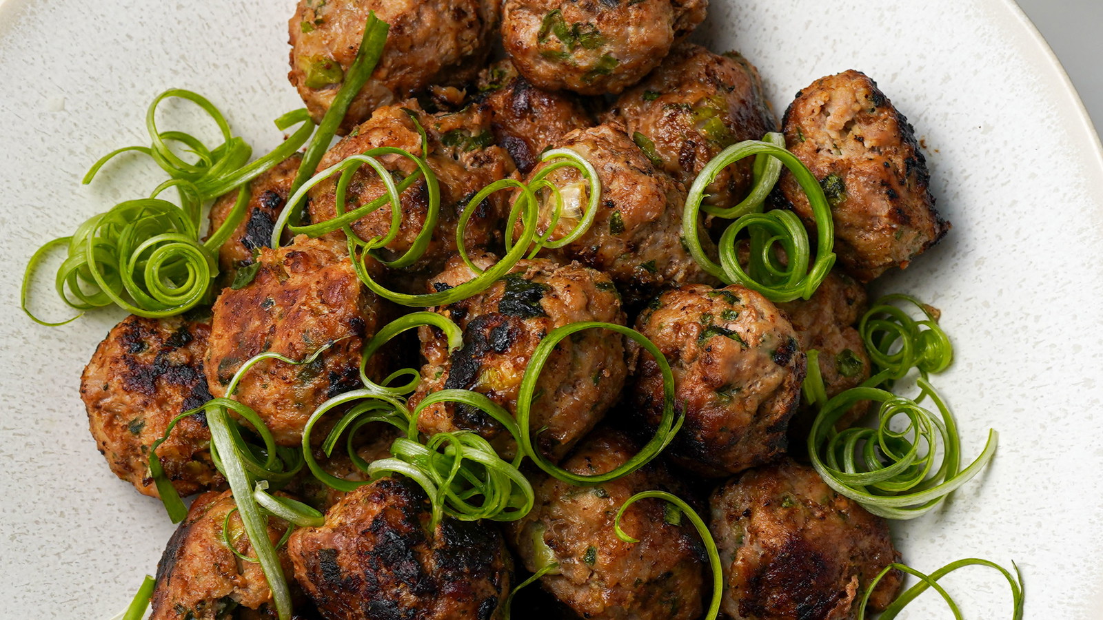 Ginger Scallion Pork Meatball