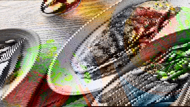 Image of Rib Fillet with White Bean Puree