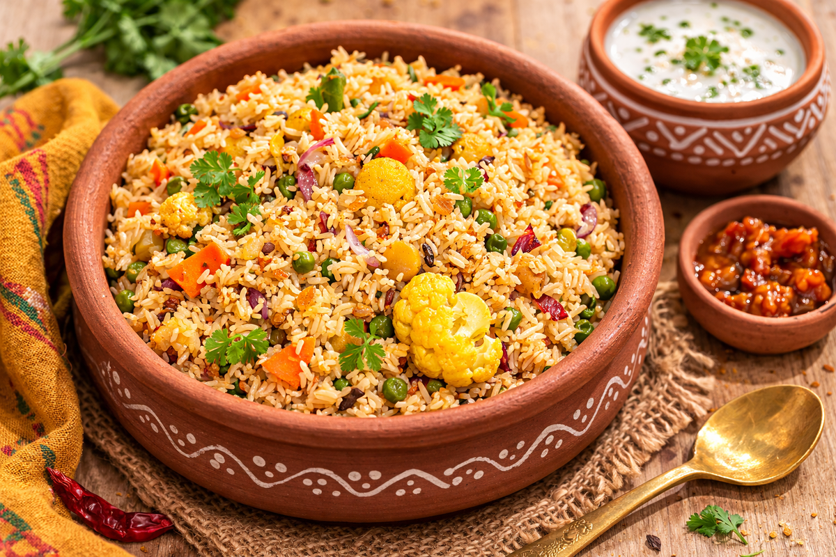 Vegetable pulao